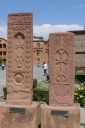 Khachkars at Etchmiatsin