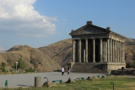 The restored Hellenistic temple at Garni