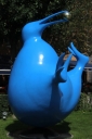 Sculpture outside the Cascade museum